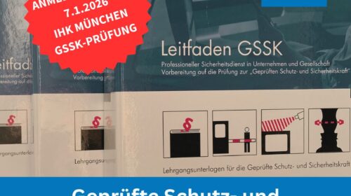Wichtiger Hinweis: Anmeldeschluss für die GSSK-IHK-Frühjahrsprüfung bereits am 7. Januar 2026