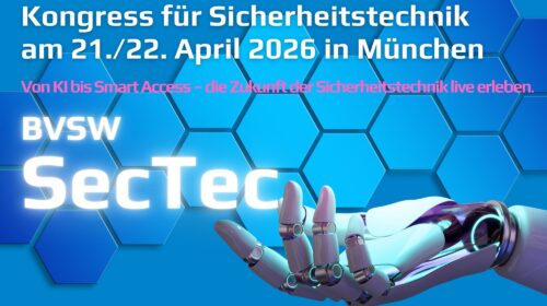 BVSW SecTec 2026 – Der Kongress für Sicherheitstechnik in München