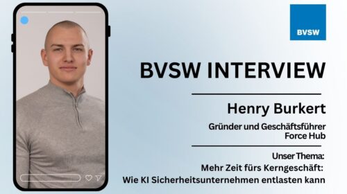 Mehr Zeit fürs Kerngeschäft:Wie KI Sicherheitsunternehmen entlasten kann